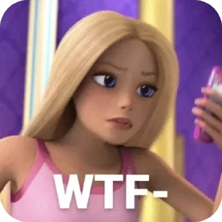 😶 emoji Barbieeee Telegram sticker 13 of 90