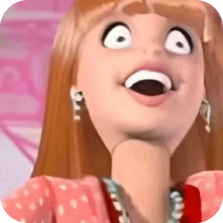 🤣 emoji Barbieeee Telegram sticker 14 of 90