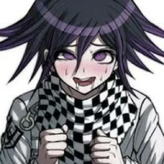 🖤 emoji Kokichi oma Telegram sticker 5 of 120