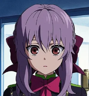 🌟 emoji ✠ Shinoa Hiiragi ※ @KesitoMania Telegram sticker 19 of 80
