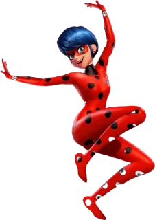🐞 emoji Ladybug - Miraculous : @Characters_stickers Telegram sticker 15 of 68