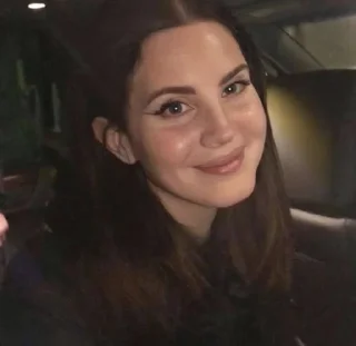 😊 emoji lana del rey ★ Telegram sticker 18 of 74