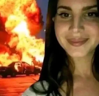 🔥 emoji lana del rey ★ Telegram sticker 10 of 74