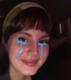 🥲 emoji lana del rey ★ Telegram sticker 5 of 74