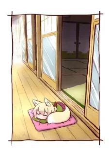 😴 emoji Kitsune | @Onishiki @OniGP Telegram sticker 6 of 89