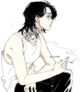 🚬 emoji Kazutora Telegram sticker 24 of 56