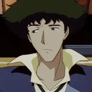 🛸 emoji | Spike spiegel |🚀¦ @johan_sticker ¦ Telegram sticker 22 of 120