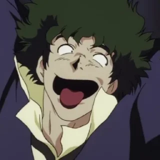 🛸 emoji | Spike spiegel |🚀¦ @johan_sticker ¦ Telegram sticker 10 of 120