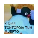 Sticker from Pingu