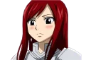 Sticker from special pack "erza scarlet"