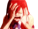 😭 emoji special pack "erza scarlet" Telegram sticker 6 of 25