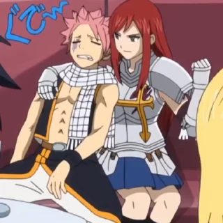 😝 emoji Erza Scarlet 🎥 @RealmOfTheFuture Telegram sticker 20 of 64