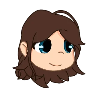 🙂 emoji Friend Eva Telegram sticker 5 of 27