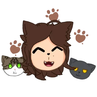 🐱 emoji Friend Eva Telegram sticker 13 of 27