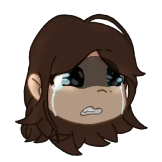 😭 emoji Friend Eva Telegram sticker 22 of 27