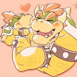 🌟 emoji 🔥⃞░░ Bowser ✷ @KesitoMania Telegram sticker 14 of 100
