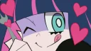Sticker from Panty & Stocking with @Mafkumin