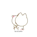 🤪 emoji Cute Kitty- @MochaStickers Telegram sticker 10 of 10