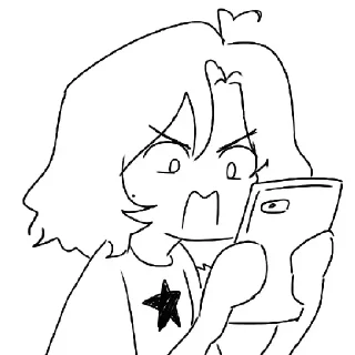 ⭐ emoji Art by @azureillusion Telegram sticker 6 of 45