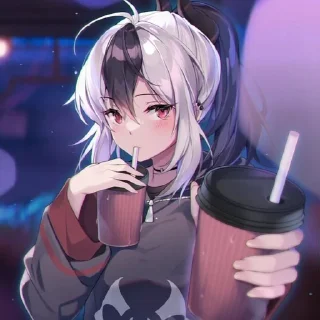🌟 emoji ☓ Onikata Kayoko ⨳ @KesitoMania Telegram sticker 19 of 120