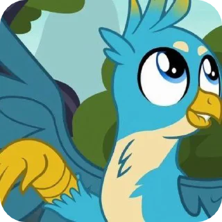 🤍 emoji Галлус грифон Telegram sticker 12 of 50