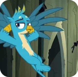 🤍 emoji Галлус грифон Telegram sticker 13 of 50