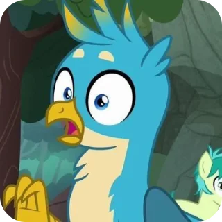 🤍 emoji Галлус грифон Telegram sticker 14 of 50