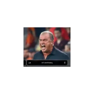 Sticker from Fatih Sultan Terim