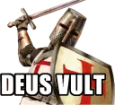 Sticker from DEUS VULT