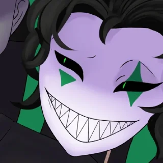 🌟 emoji Harlequin | The Freak Circus Telegram sticker 10 of 95