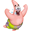 😆 emoji SpongeBob  @stickers4 Telegram sticker 15 of 21