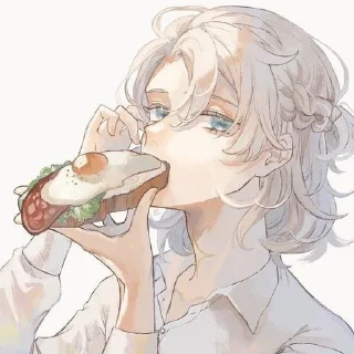 😋 emoji Альбедо гей Telegram sticker 11 of 46
