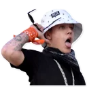 😜 emoji Justin Bieber Telegram sticker 5 of 16