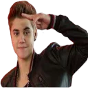 Sticker from Justin Bieber