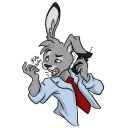 📞 emoji Bunny Telegram sticker 18 of 59