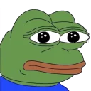 😶 emoji pepe the frog Telegram sticker 11 of 45