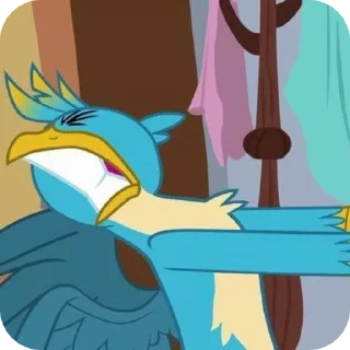 🤍 emoji Галлус грифон Telegram sticker 7 of 50