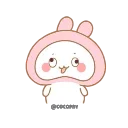 🤪 emoji DIDA BUNNY🐰@MochaStickers Telegram sticker 6 of 10