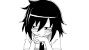😏 emoji Tomoko Kuroki Telegram sticker 5 of 12