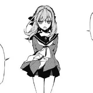 🌟 emoji ✠ Shinoa || Manga ※ @KesitoMania Telegram sticker 14 of 55