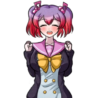 💜 emoji Kanade Otonokoji Telegram sticker 16 of 51