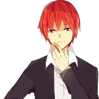 😄 emoji Akabane karma Telegram sticker 9 of 50