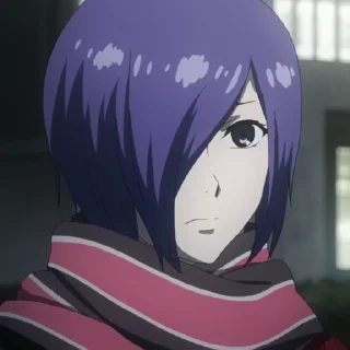 ❄ emoji Touka Kirishima Telegram sticker 5 of 33