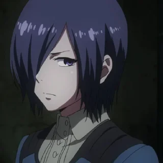 ❄ emoji Touka Kirishima @WARAWSHW Telegram sticker 10 of 85