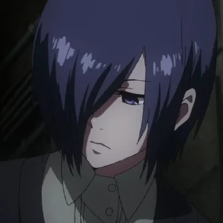 ❄ emoji Touka Kirishima @WARAWSHW Telegram sticker 13 of 85