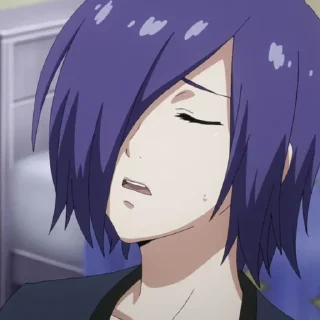 ❄ emoji Touka Kirishima Telegram sticker 18 of 33