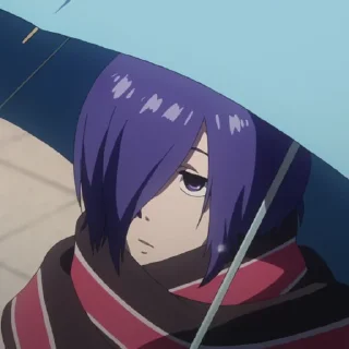 ❄ emoji Touka Kirishima Telegram sticker 24 of 33
