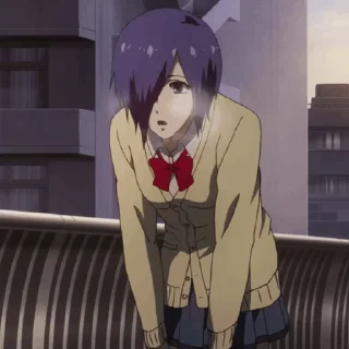 ❄ emoji Touka Kirishima Telegram sticker 15 of 33