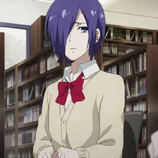❄ emoji Touka Kirishima Telegram sticker 14 of 33