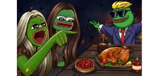 🌟 emoji Wall Street Pepe Telegram sticker 9 of 15